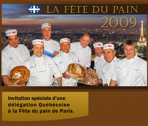 Quebec team at LA FÊTE DU PAIN in Paris